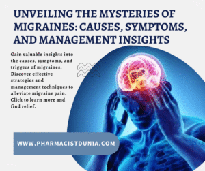 Illustration of a person holding their head in pain, symbolizing the discomfort and suffering caused by migraines.